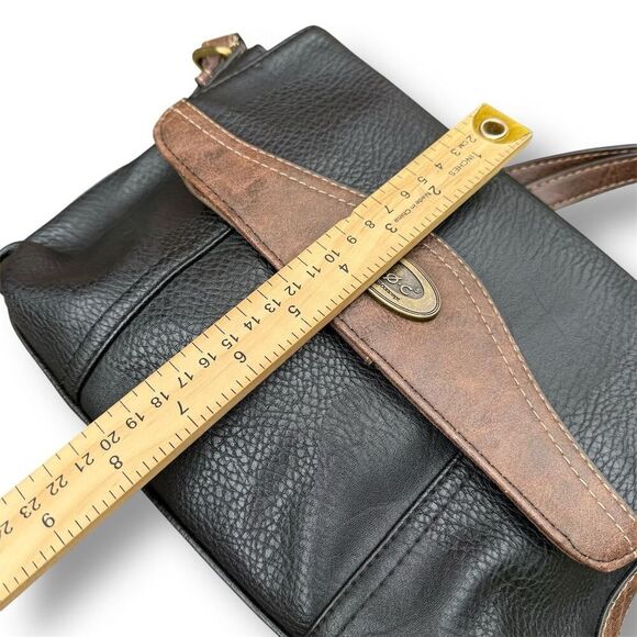 BOC Born Concept Women's Black & Brown Crossbody Bag Adjustable Strap - Picture 10 of 15